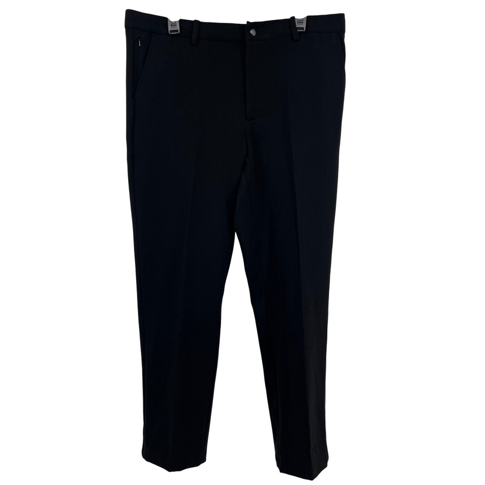 Quince Men's Ultra-Stretch 24/7 Smart Chino Black Pants Performance 36x32